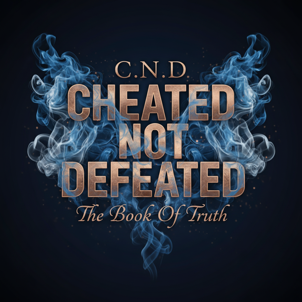 C.N.D Cheated Not Defeated logo v2