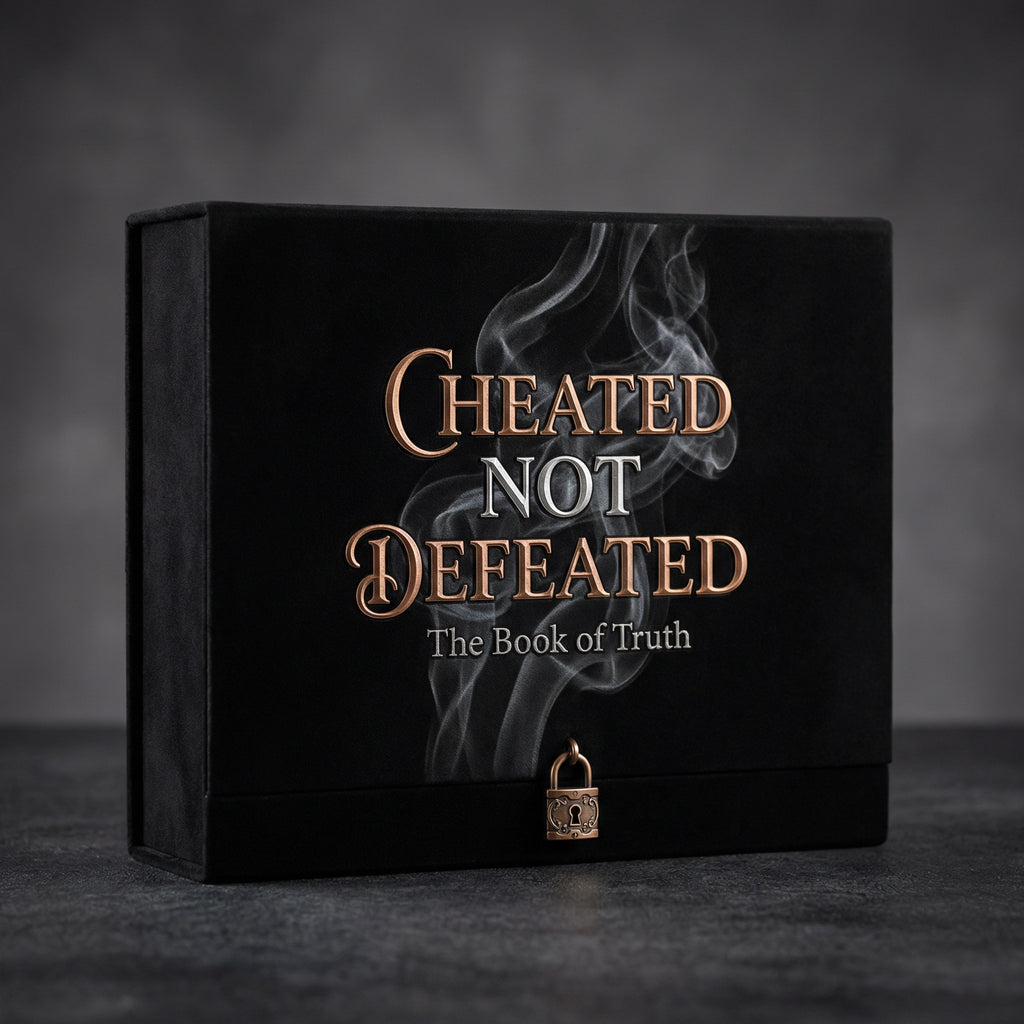 CHEATED NOT DEFEATED - The Book of Truth, with the advanced tools of truth personal surveillance kit
